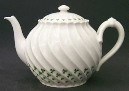 Shamrock Teapot & Lid