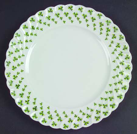 Shamrock Salad Plate