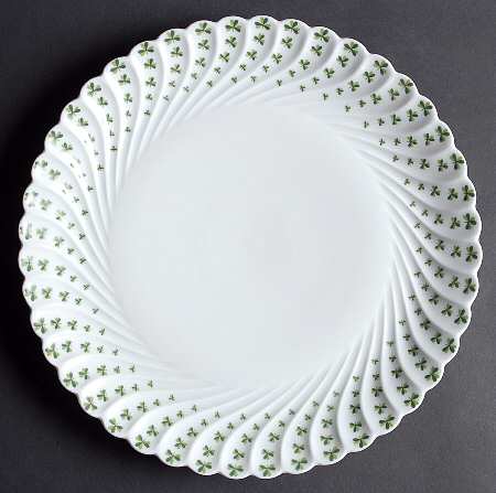 Shamrock 12" Chop Plate (Round Platter)