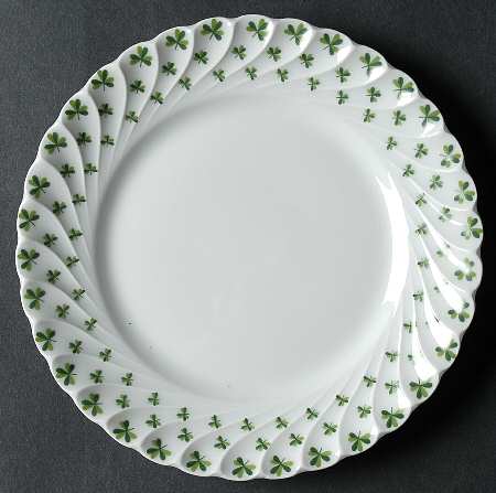 Shamrock Bread & Butter Plate