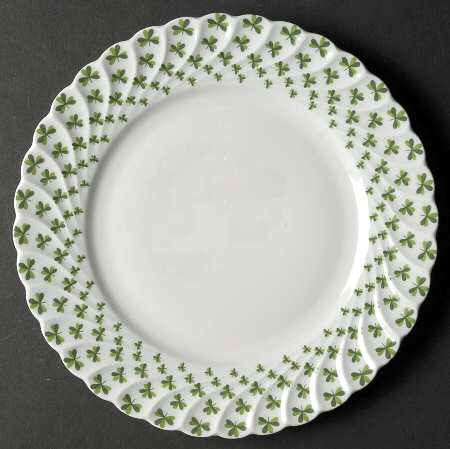 Shamrock Luncheon Plate