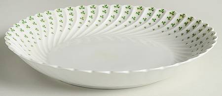 Shamrock Deep Round Platter
