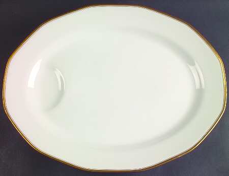 Sheraton (12 Sided) 15" Oval Serving Platter