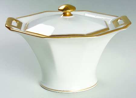 Sheraton (12 Sided) Sugar Bowl & Lid