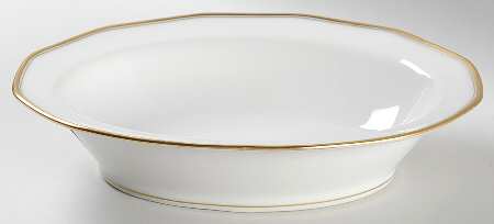 Sheraton (12 Sided) 9" Oval Vegetable Bowl