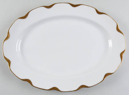Silver Anniversary 14" Oval Serving Platter
