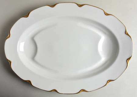 Silver Anniversary 20" Oval Serving Platter