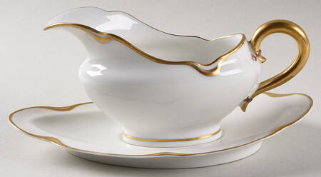 Silver Anniversary Gravy Boat & Underplate