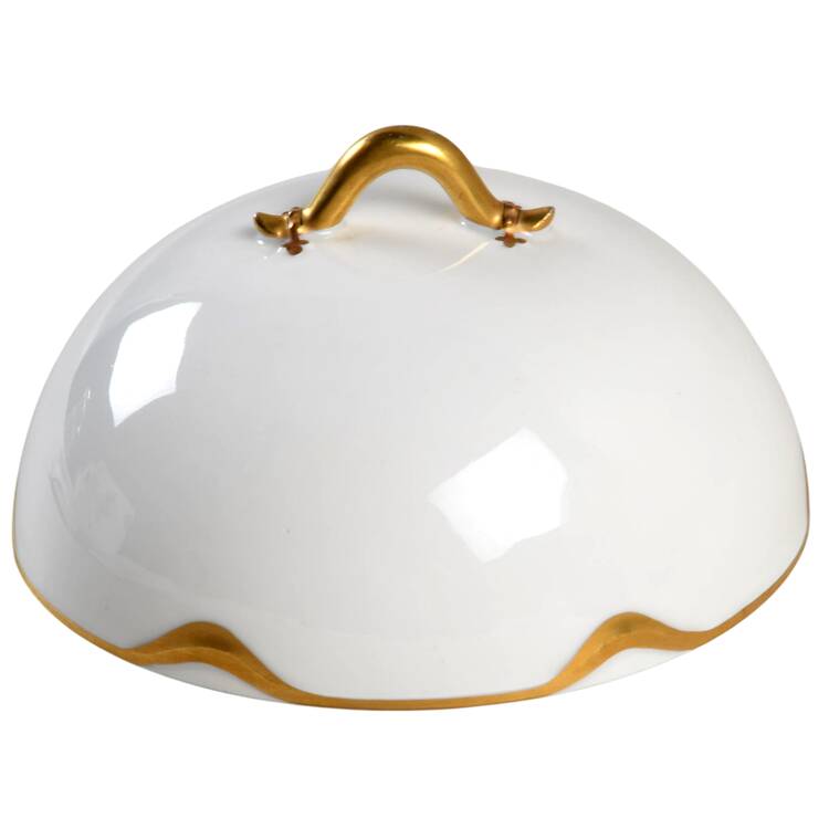 Silver Anniversary Lid for Round Butter