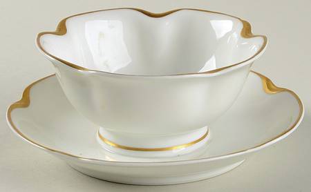 Silver Anniversary Mayonnaise with Attached Underplate