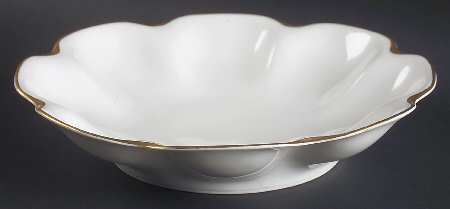 Silver Anniversary 9" Nappy