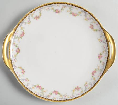 Spa Handled Cake Plate