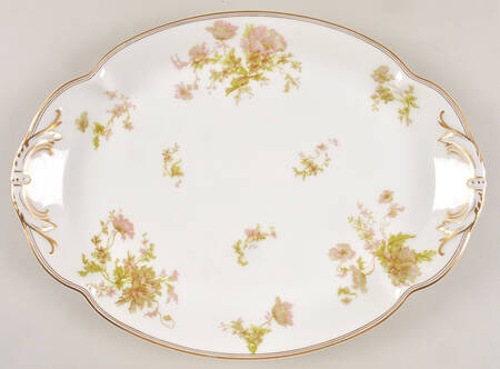 Springtime (France) 13" Oval Serving Platter