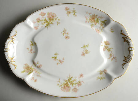 Springtime (France) 18" Oval Serving Platter