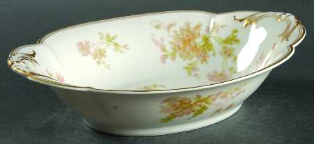 Springtime (France) 10" Oval Vegetable Bowl