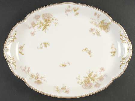 Springtime (France) 16" Oval Serving Platter