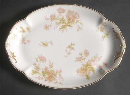 Springtime (France) 11" Oval Serving Platter