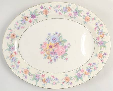Springtime (New York) 13" Oval Serving Platter