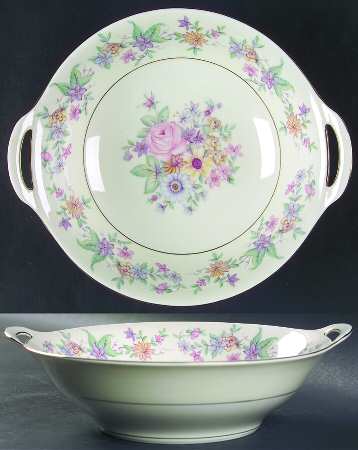 Springtime (New York) 10" Round Vegetable Bowl