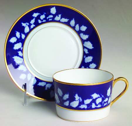 St. Amour Flat Cup & Saucer Set by Haviland