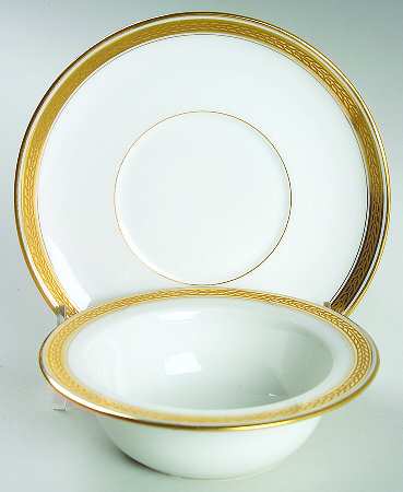 St. George Ramekin & Saucer Set