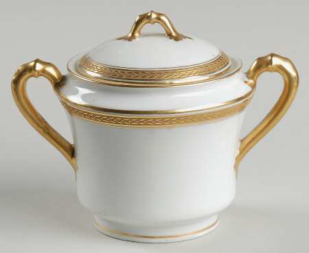 St. George Sugar Bowl & Lid