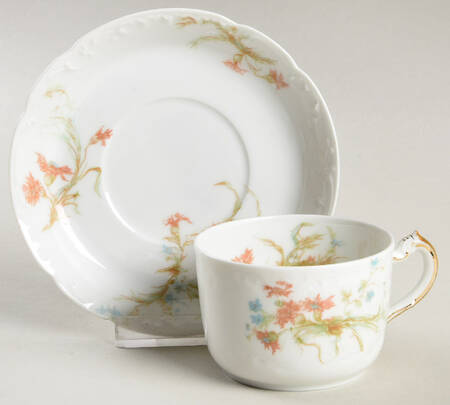 St. Lazare, The Flat Demitasse Cup & Saucer Set
