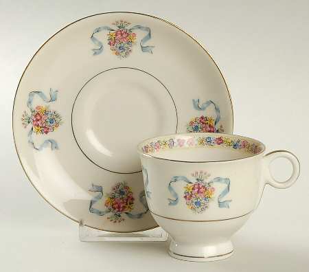 St. Regis Blue Footed Demitasse Cup & Saucer Set