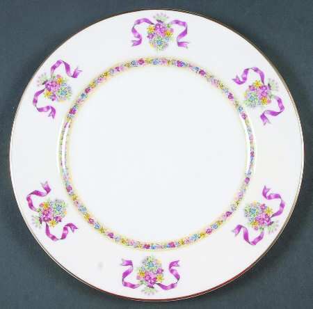 St. Regis Burgundy Luncheon Plate