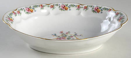Summertime 10" Oval Vegetable Bowl