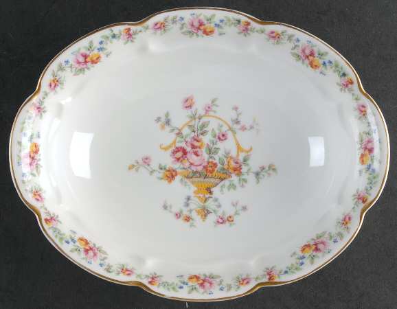 Summertime 9" Oval Vegetable Bowl