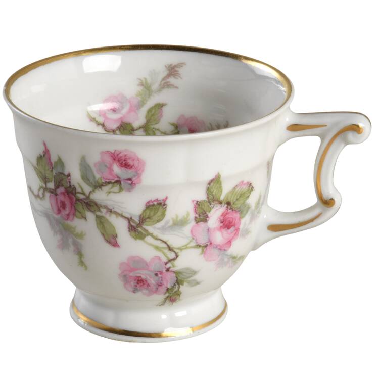 Sylvia White (Louis XIV, Newer) Footed Demitasse Cup