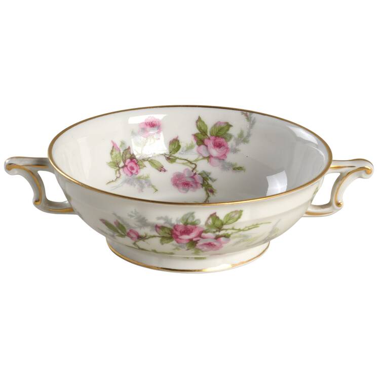 Sylvia White (Louis XIV, Newer) Footed Cream Soup Bowl