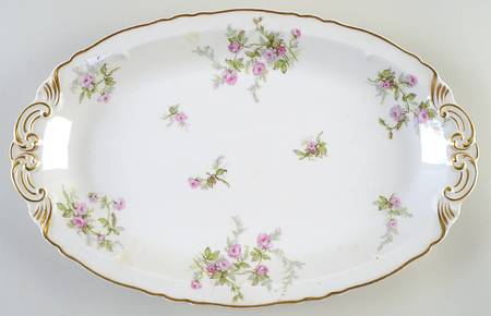 Sylvia White (Louis XIV, Newer) 16" Oval Serving Platter