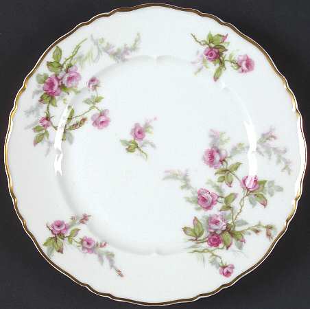 Sylvia White (Louis XIV, Newer) Salad Plate