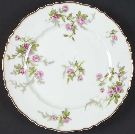 Sylvia White (Louis XIV, Newer) Luncheon Plate