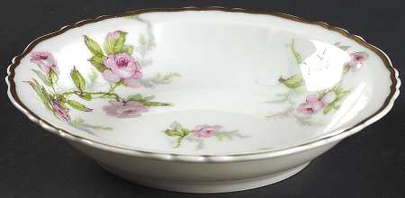 Sylvia White (Louis XIV, Newer) Rim Fruit/Dessert (Sauce) Bowl