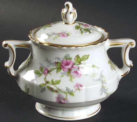 Sylvia White (Louis XIV, Newer) Sugar Bowl & Lid