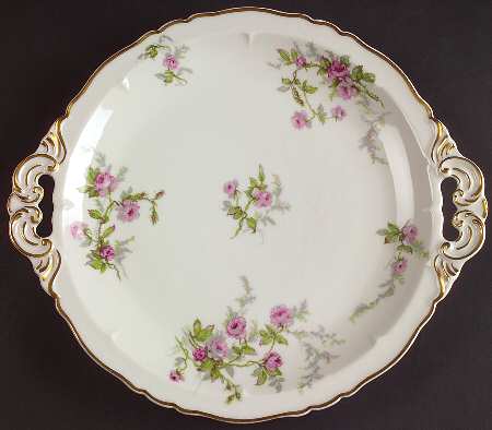 Sylvia White (Louis XIV, Newer) Handled Cake Plate