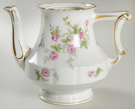 Sylvia White (Louis XIV, Newer) Teapot No Lid