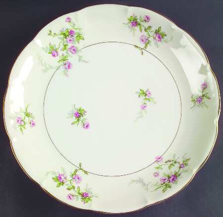 Sylvia Cream (Isle de France, Cream) 12" Chop Plate (Round Platter)