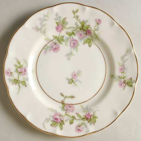 Sylvia Cream (Isle de France, Cream) Salad Plate