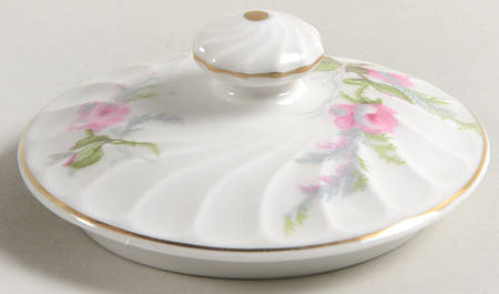 Sylvia White (Torse Shape) Lid for Sugar Bowl