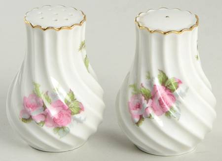 Sylvia White (Torse Shape) Salt & Pepper Set