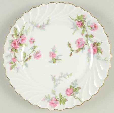 Sylvia White (Torse Shape) Bread & Butter Plate