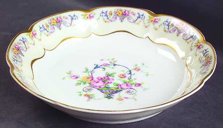 Symphony (Older, Gold Trim) Coupe Soup Bowl
