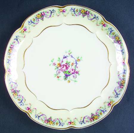 Symphony (Older, Gold Trim) Coupe Salad Plate