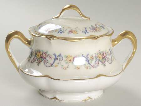 Symphony (Older, Gold Trim) Sugar Bowl & Lid