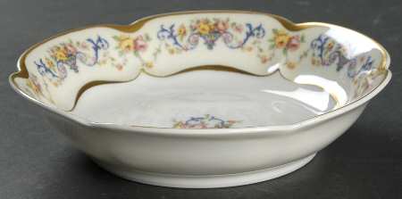 Symphony (Older, Gold Trim) Fruit/Dessert (Sauce) Bowl