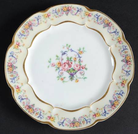 Symphony (Older, Gold Trim) Bread & Butter Plate